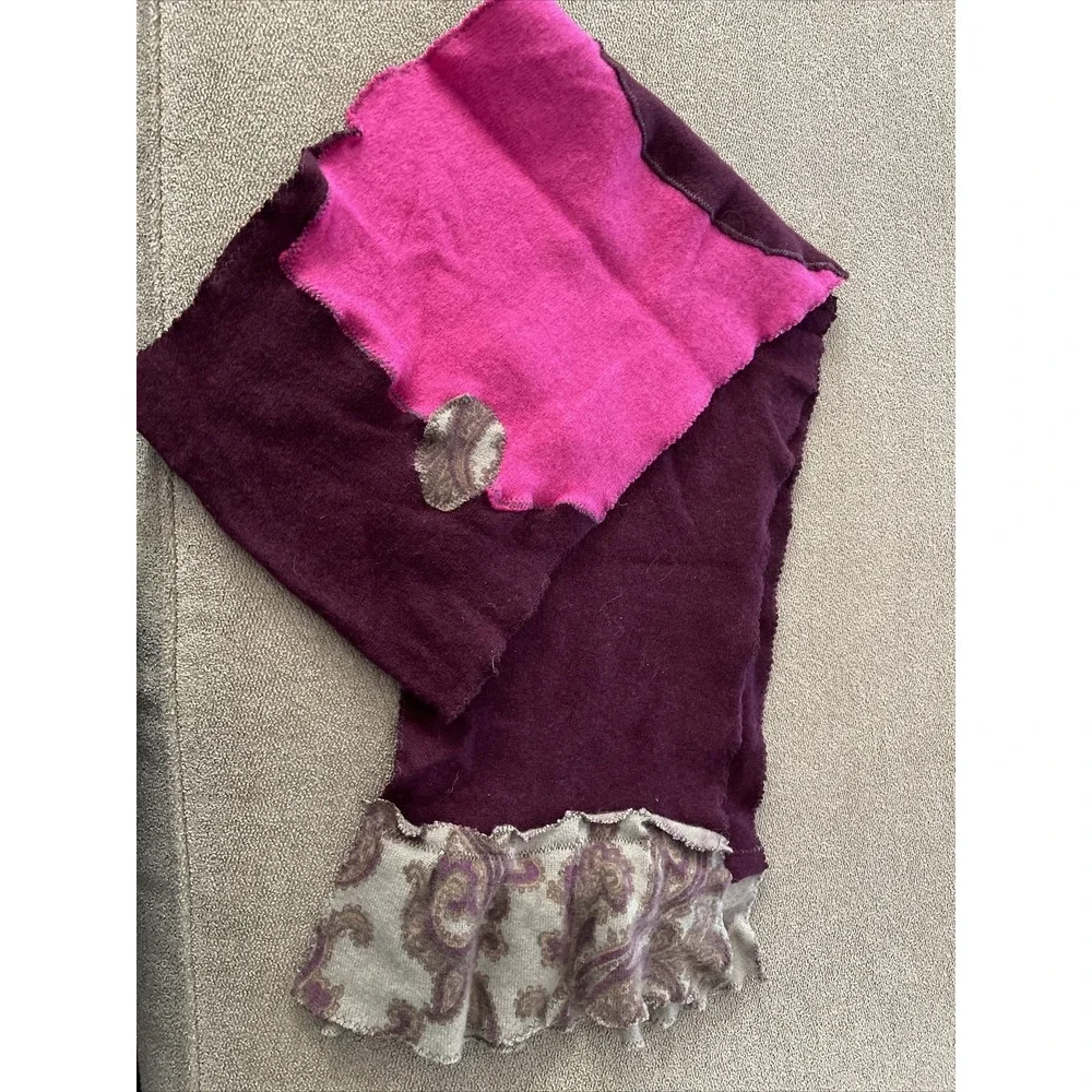 Handmade Cashmere Scarf Made Out Of Old Cashmere Sweaters 9